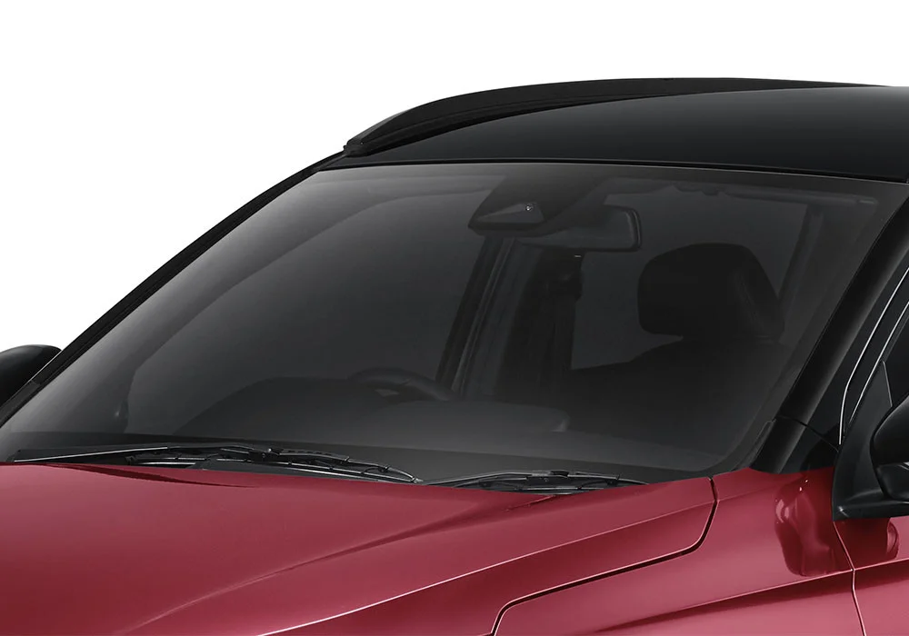 Honda WR-V mengadopsi teknologi Heat Rejecting Green Tinted Glass yang dapat mengurangi hawa panas matahari yang masuk ke dalam mobil