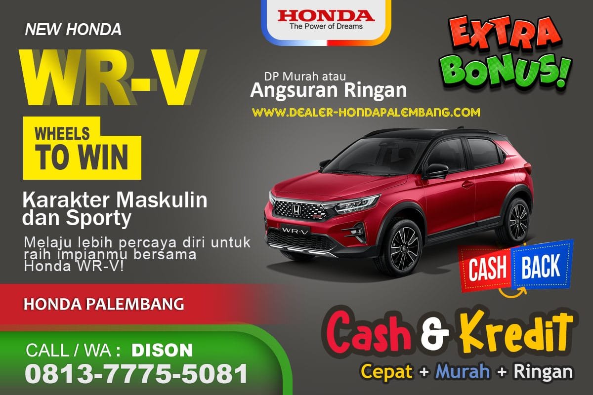 Honda Palembang WRV 2024