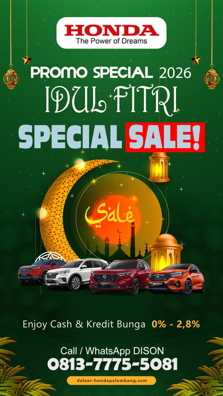 Honda Palembang Promo Idul Fitri 2026