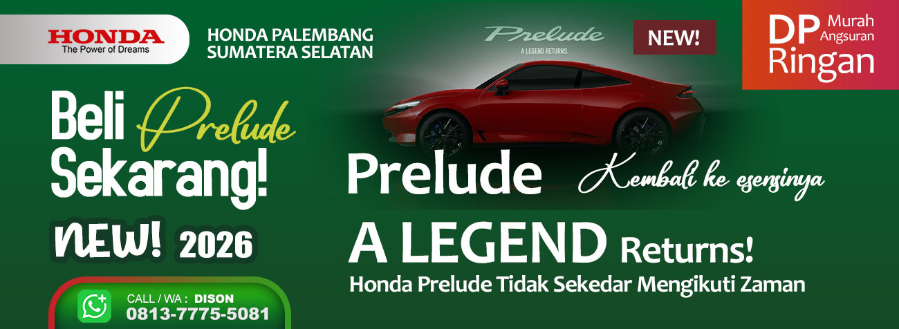 Honda Palembang Harga Prelude Palembang 2026 Honda Palembang Harga Prelude Palembang 2026